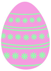 Colorful Easter Egg
