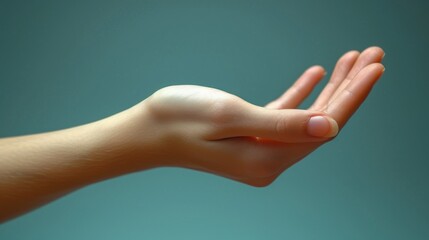 A Hand Reaching Out, An Open Palm, The Human Touch, Offering a Helping Hand.