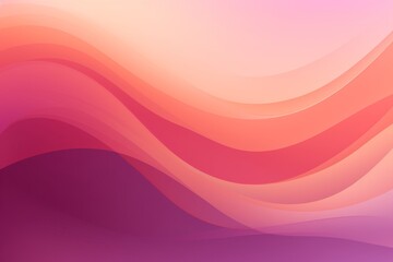 Plum Purple to Light Salmon abstract fluid gradient design, curved wave in motion background for banner, wallpaper, poster, template, flier and cover