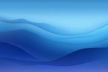 Fototapeta premium Powder Blue to Midnight Indigo abstract fluid gradient design, curved wave in motion background for banner, wallpaper, poster, template, flier and cover