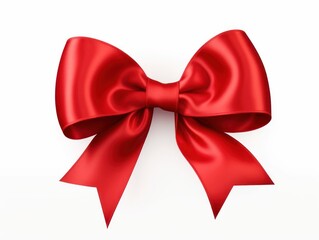 Stunning Red Gift Ribbon Bow for Perfect Presentations