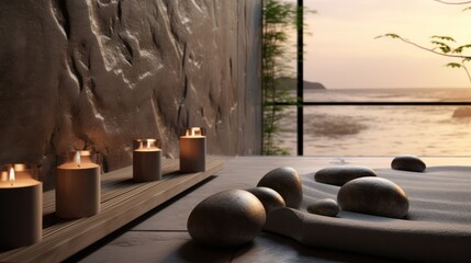 Tranquil Spa Retreat Rejuvenate in Natural Surroundings with Soothing Music and Aromatherapy