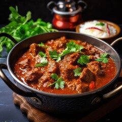 Discover the Authentic Flavors of Kashmiri Lamb Curry Rogan Josh Clipart