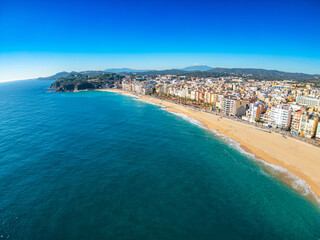 Costa Brava Dreams: Aerial Photography in Lloret de Mar, España



