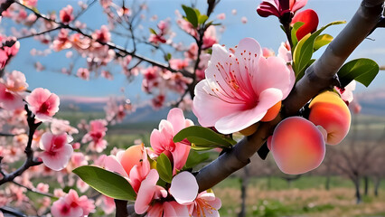 Pink, blossom, peach, flowers, peach blossom, peach tree, peach tree blossom, pink magnolia flowers