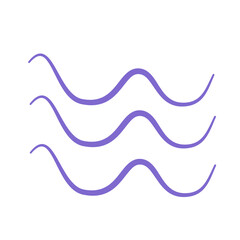 Purple Abstract Lines Vector 