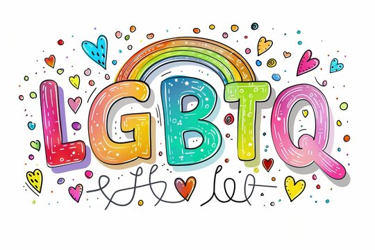 LGBTQ Pride backlighting. Rainbow participation colorful lgbtiaq+ diversity Flag. Gradient motley colored chromatic scale LGBT rights parade festival organization diverse gender illustration