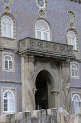 Portugal, the Pena National Palace in Sintra,