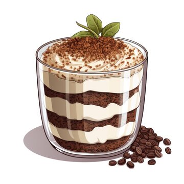 recommend clip art: Indulge in Vegan Tiramisu Chia Parfait A Delicious and Healthy Dessert