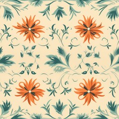 Retro Charm on Canvas Paper Vintage Style Prints