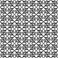 black and white seamless pattern