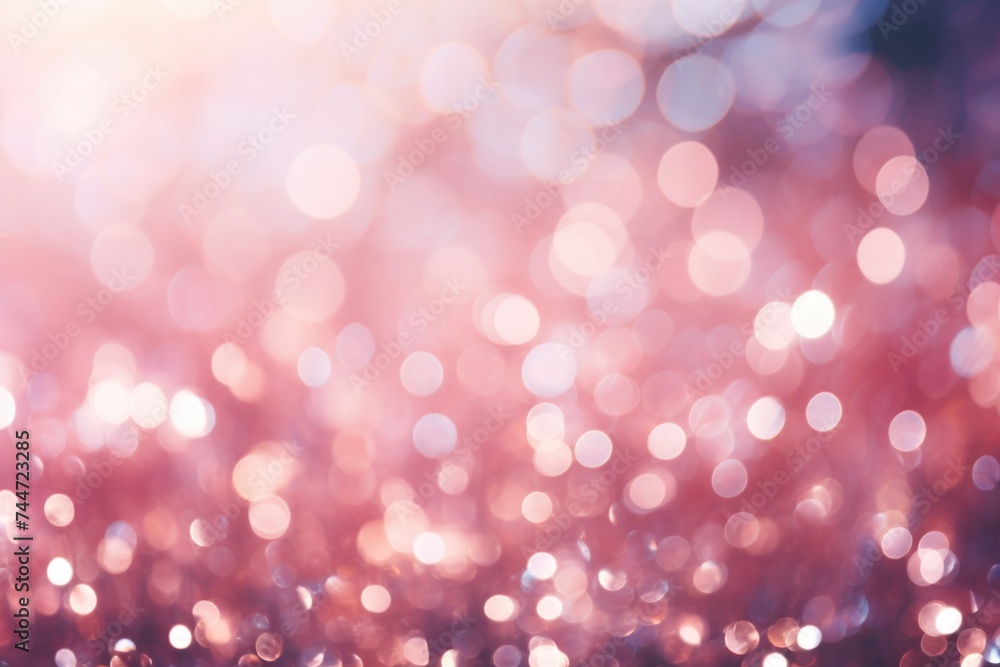 Poster close up of a blurry background of lights, suitable for various design projects