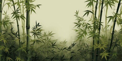 Simple Bamboo Wallpaper for a Serene Ambiance