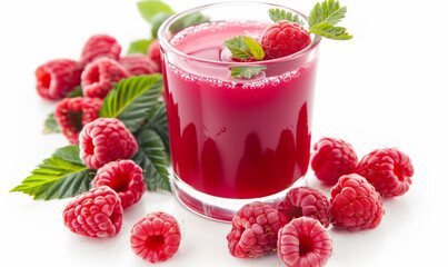 Morning Nectar: Aromatic Raspberry Juice, Naturally Satisfying.