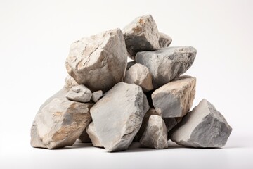 A pile of rocks stacked on top of each other. Ideal for nature and outdoor themed projects