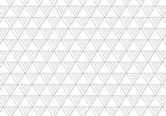 Fototapeta premium Geometric seamless patterns, Abstract Geometric Repeated Floral Pattern Design