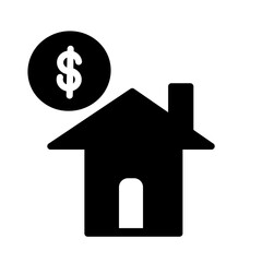 Asset Property Home Glyph Icon