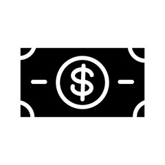 Obraz premium Assets Capital Finance Glyph Icon