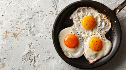 Sunny-Side Up Eggs, Crisp and Golden Edges