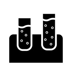 Biochemical Analysis Laboratory Glyph Icon