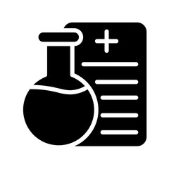 Document Data Result Glyph Icon