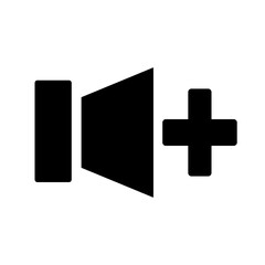 Audio Media Music Glyph Icon