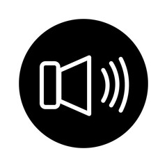 Media Player Music Glyph Icon