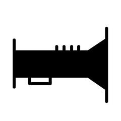 Megaphone Music Trumpet Glyph Icon