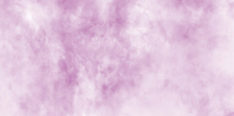 watercolor stain of pink paint with washes of watercolor,  aquarelle paint paper textured canvas of pink soft color stains and splashes, hand painted soft and light cloudy watercolor background.