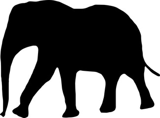 Elephant silhouette vector icon. Animal icon. Black animal icon. elephant face png, elephant mandala png, elephant silhouette png, baby elephant png, cute elephant png, alabama elephant png
