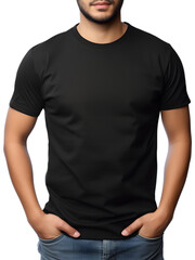 black T shirt  PNG