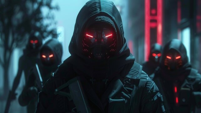 Underworld heist a team of cyberware enhanced thieves on a mission