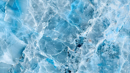 abstract background, white blue marble with gold glitter veins, stone texture