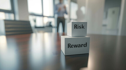 Risk and reward ratio concept, risk management is one of the most important aspects of a successful investor and trader