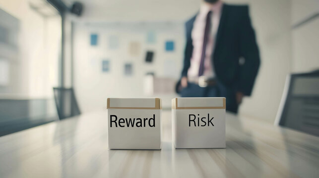 Risk and reward ratio concept, risk management is one of the most important aspects of a successful investor and trader