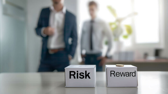 Risk and reward ratio concept, risk management is one of the most important aspects of a successful investor and trader