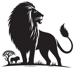 LION SILHOUETTE