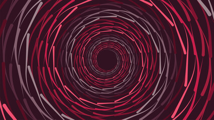 Abstract spiral round data cycle urgency vortex style creative style background.