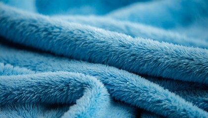 plush blue micro fleece background - obrazy, fototapety, plakaty