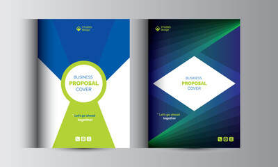 Corporate Business Proposal Cover Design Template