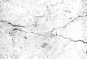 Crack wall texture. Cracked concrete wall covered with cement surface as background. Wall fragment with scratches and cracks. 	
