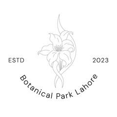 Flower botanical logo, botanical logo design