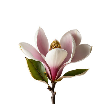 Magnolia image isolated on a transparent background PNG photo