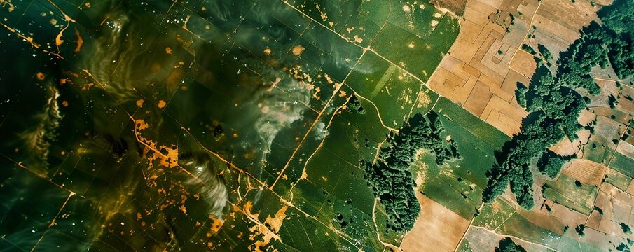 Satellite imagery analysis for crop health global view on local farming precision from space