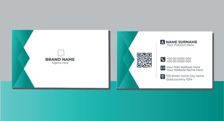 Creative and modern business card template