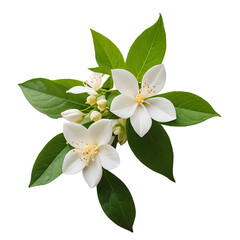 Jasmine image isolated on a transparent background PNG photo