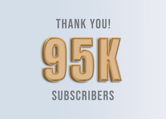 95K Youtube Subscirber Banner 
