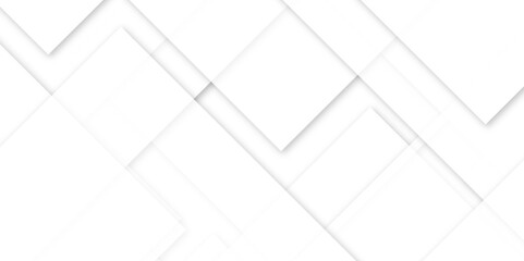 Abstract white diamond triangle and square shape in modern pattern background .Abstract seamless modern white color transparent technology concept geometric line vector background design .