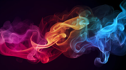 Obraz premium smoke background,steam background