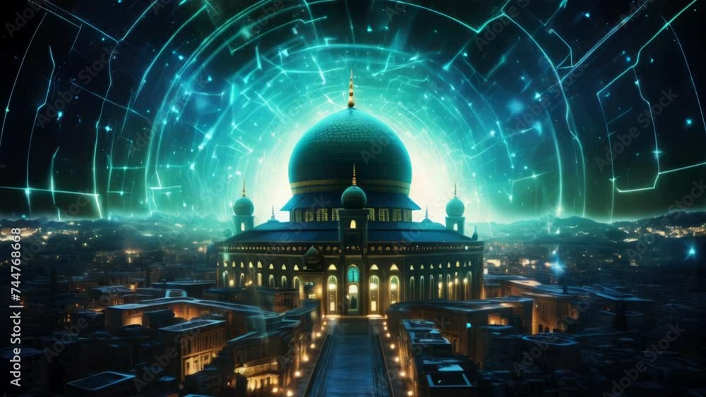 Poster a large building with a dome on top, suitable for architectural projects.